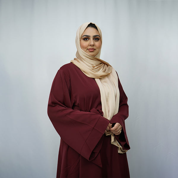 Arya Dress: Burgundy