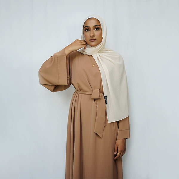Arya Dress: Tan