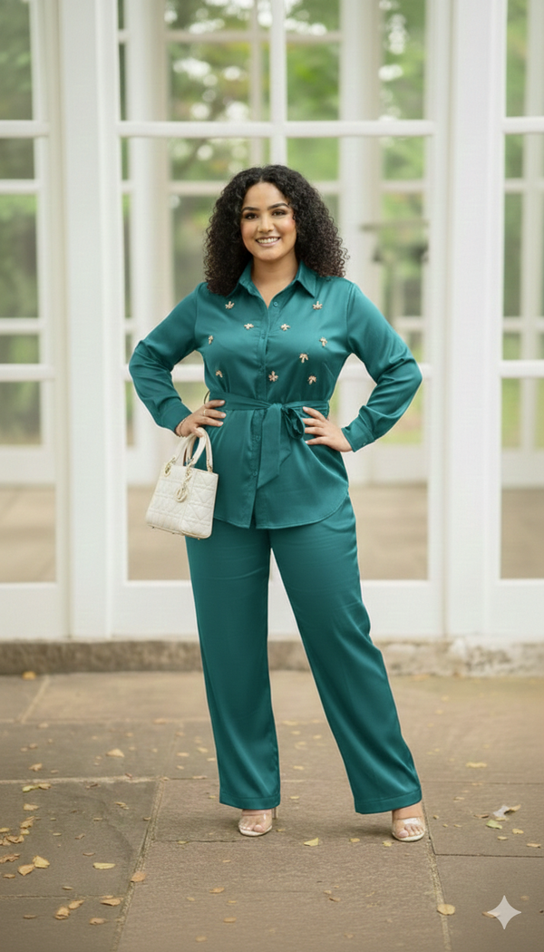 Green Co-Ord Set