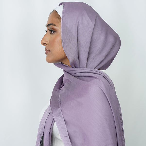 Luxury Crinkle Chiffon Hijab- Mauve