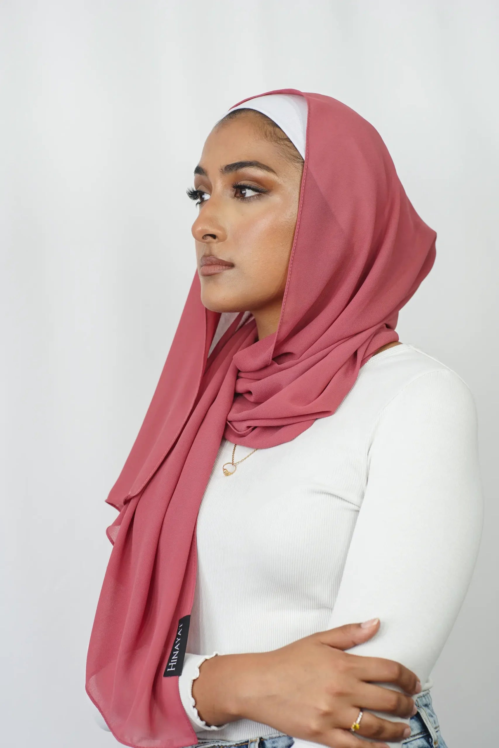 Dessert Rose Chiffon Hijab