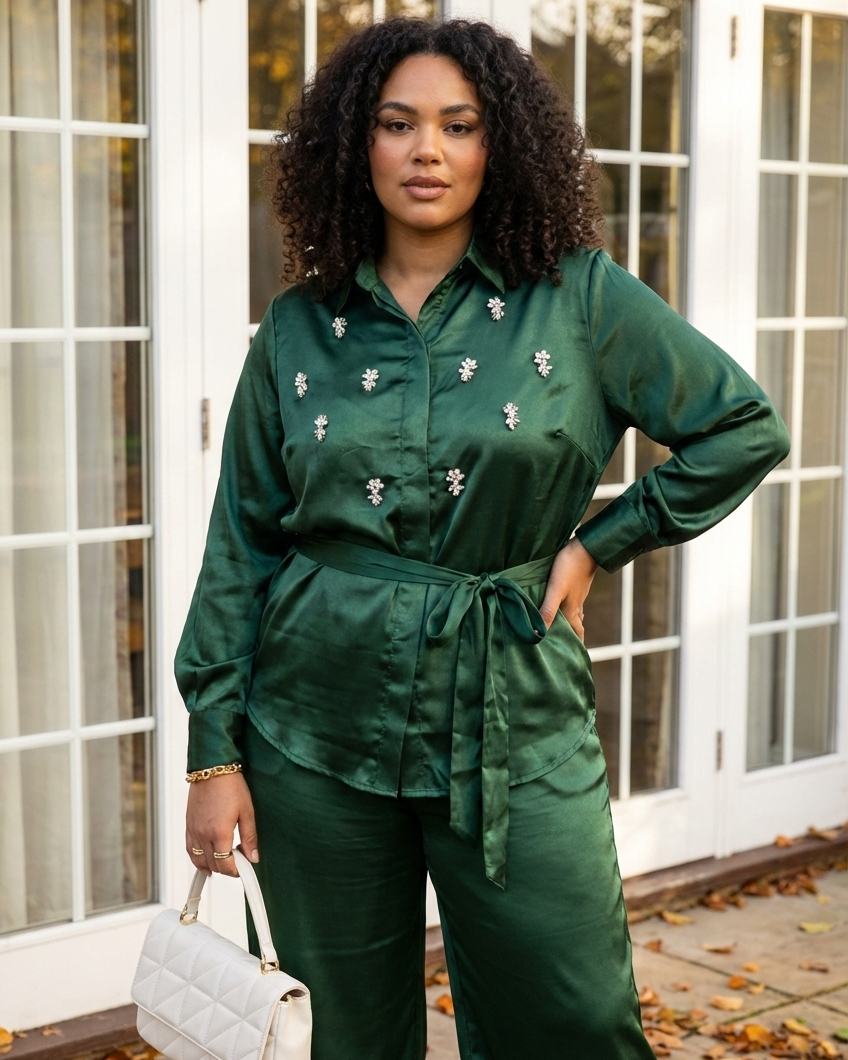 Green Co-Ord Set